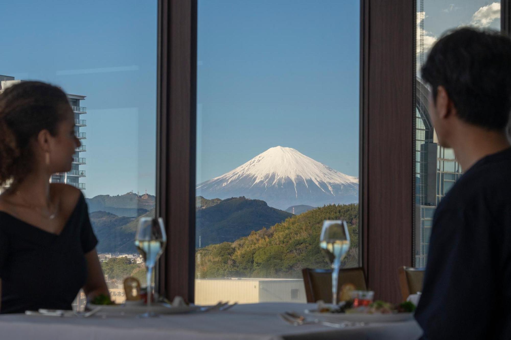 静冈酒店 外观 照片 Mount Fuji from the hotel