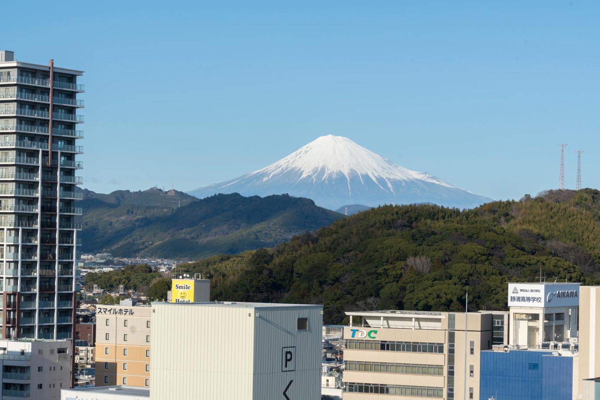 静冈酒店 外观 照片 Mount Fuji from Fuji-ku